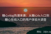 糖心vlog热潮来袭：从糖心tv入口到糖心在线入口的用户体验大调查