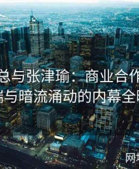揭秘吕总与张津瑜：商业合作中利益争端与暗流涌动的内幕全曝光