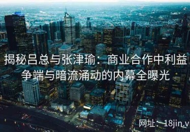 揭秘吕总与张津瑜：商业合作中利益争端与暗流涌动的内幕全曝光
