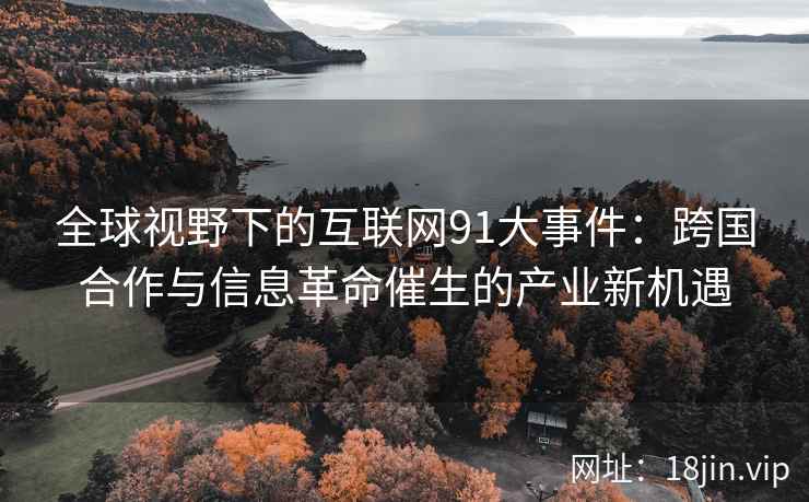 全球视野下的互联网91大事件：跨国合作与信息革命催生的产业新机遇