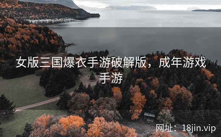 女版三国爆衣手游破解版，成年游戏手游